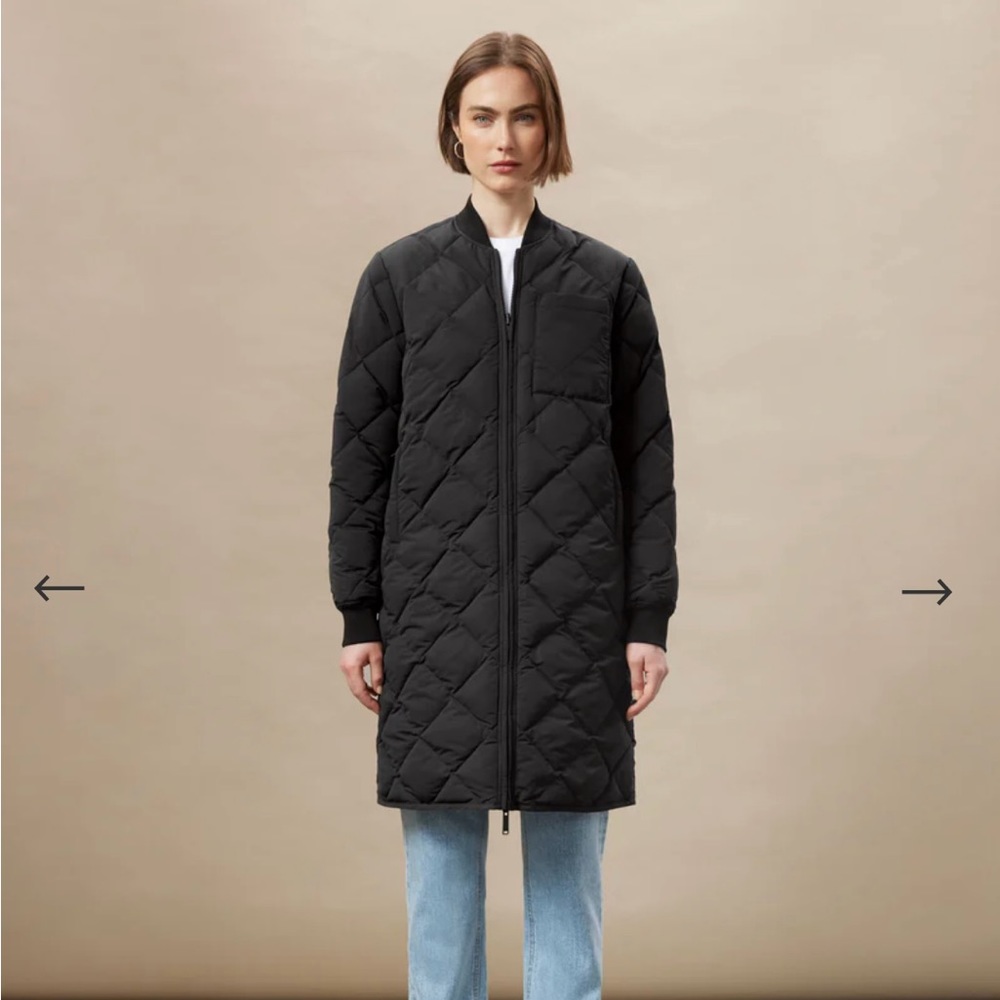 Frank and oak skyline bomber (beige)